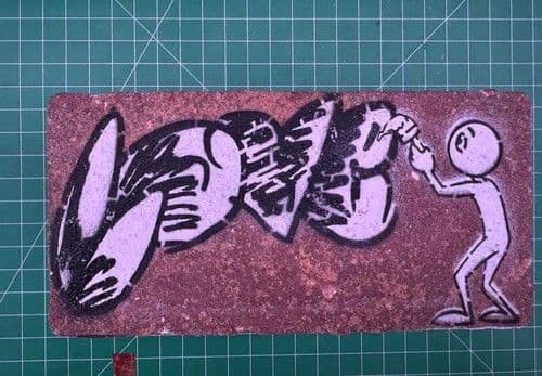 Art Basel "Love" (2019) KaiArt Art Brick